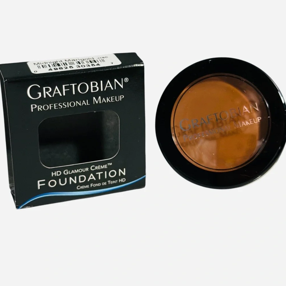 Graftobian HD Glamour Crème Foundation 1/2oz, Midnight Marigold Makeup